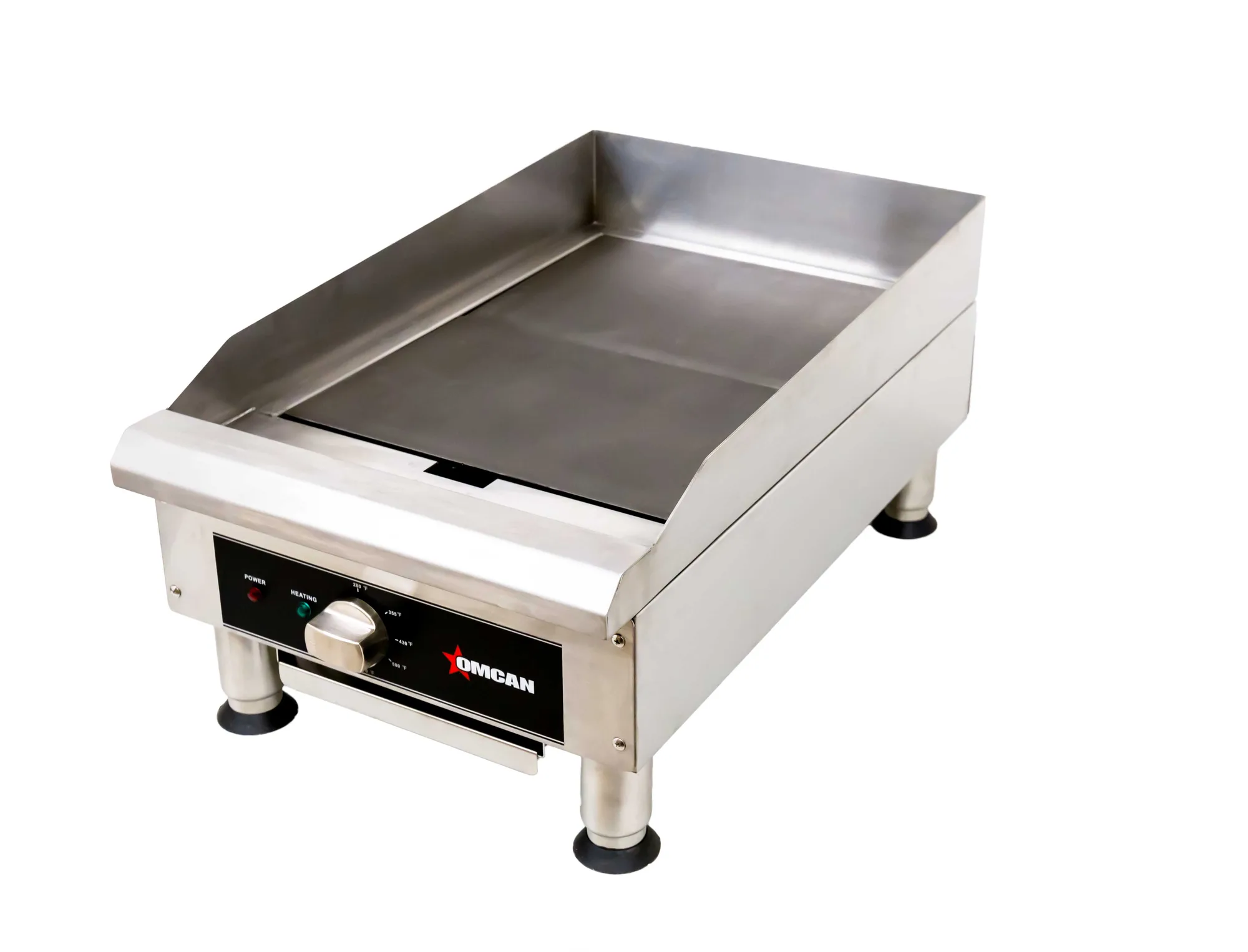 14″ Electric Charbroiler with Grill and Griddle Plate Attachments – 3.6 kW, 240 V