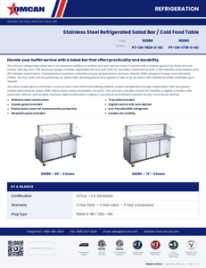 Spec Sheet preview