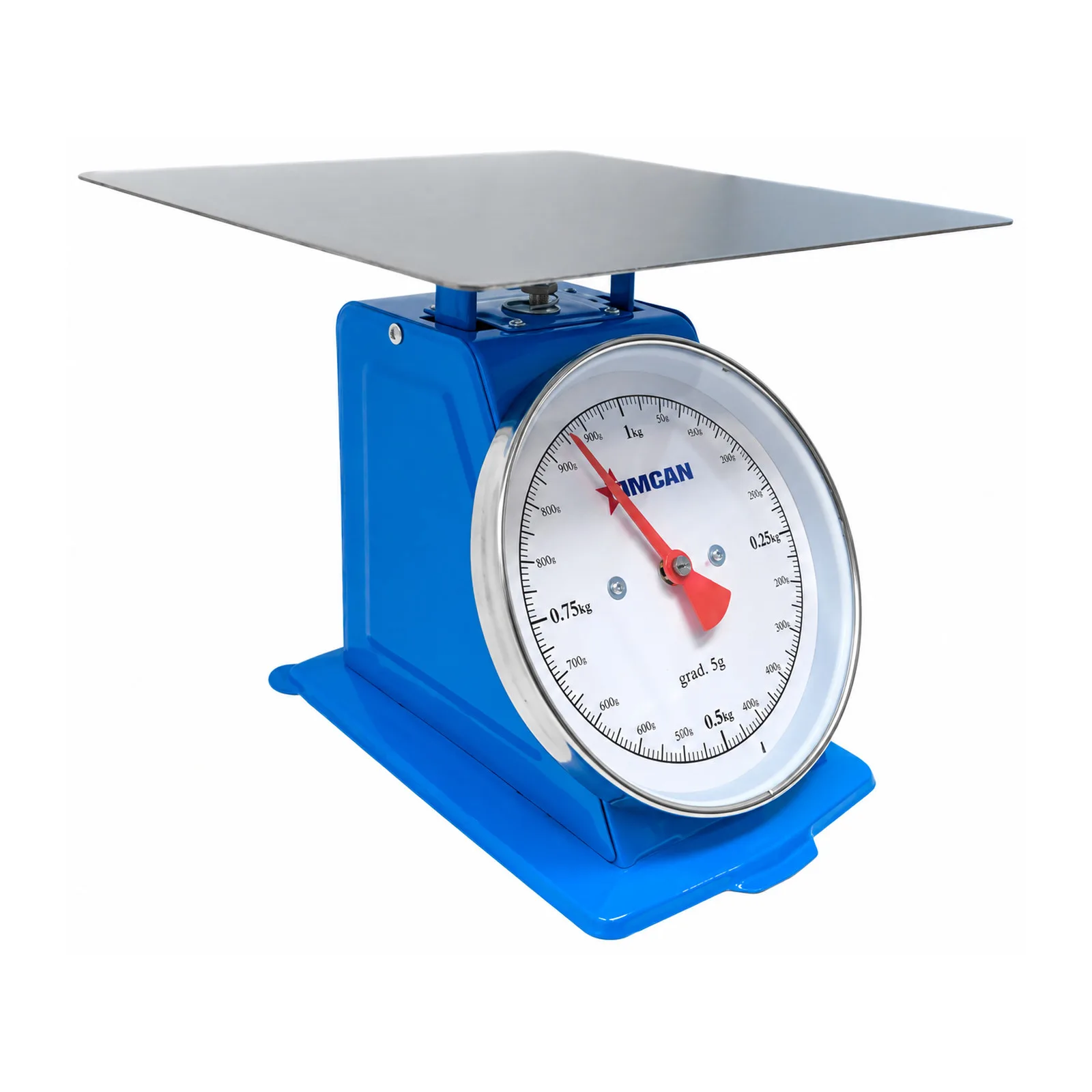 1 kg capacity Dial Spring Scale with Stainless Steel Plate
