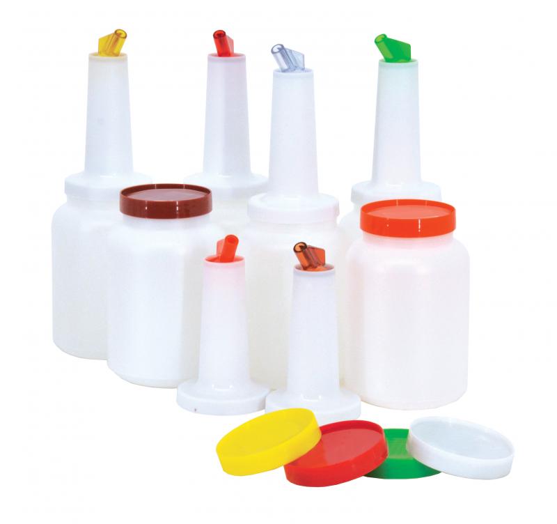 2 QT Continuous Flow Liquor and Juice Multi-Pour – 6 Assorted Colors