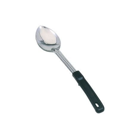 13-inch Stainless Steel Solid Basting Spoon with Stop-Hook Handle