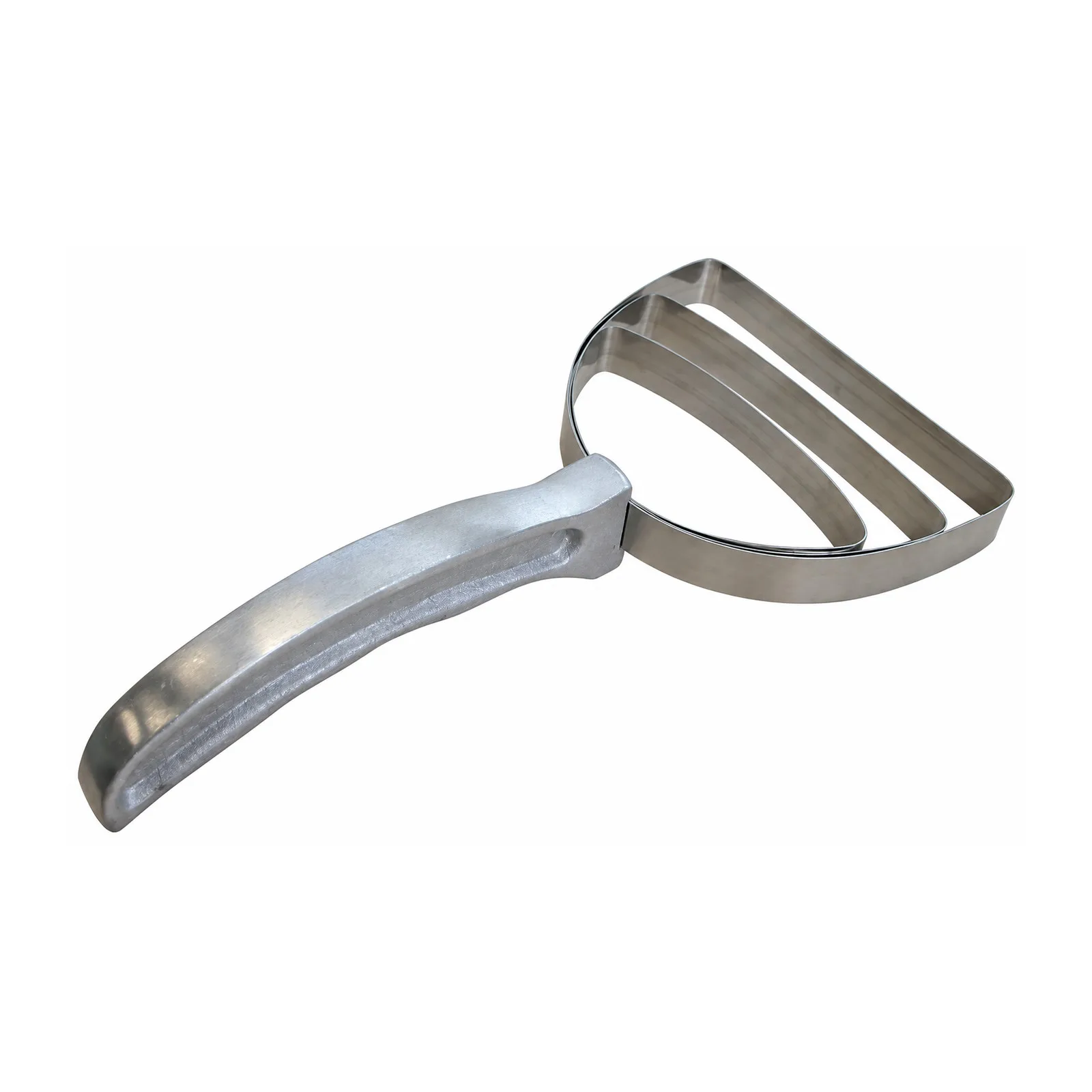 Square Stainless Steel Meat Scraper