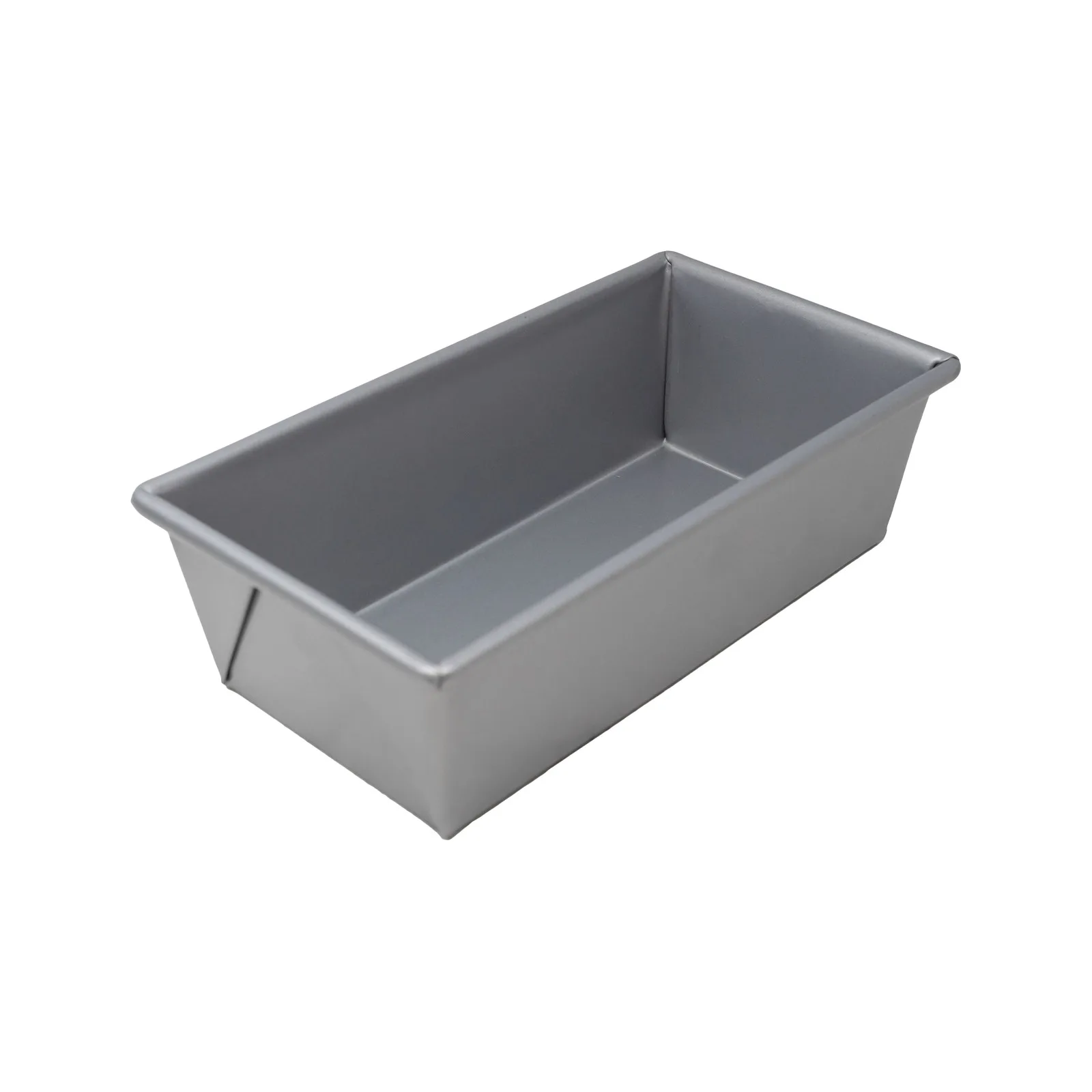 8 1/2″ x 4 1/2″ x 2 3/4″ Glazed Aluminized Steel Bread Loaf Pan