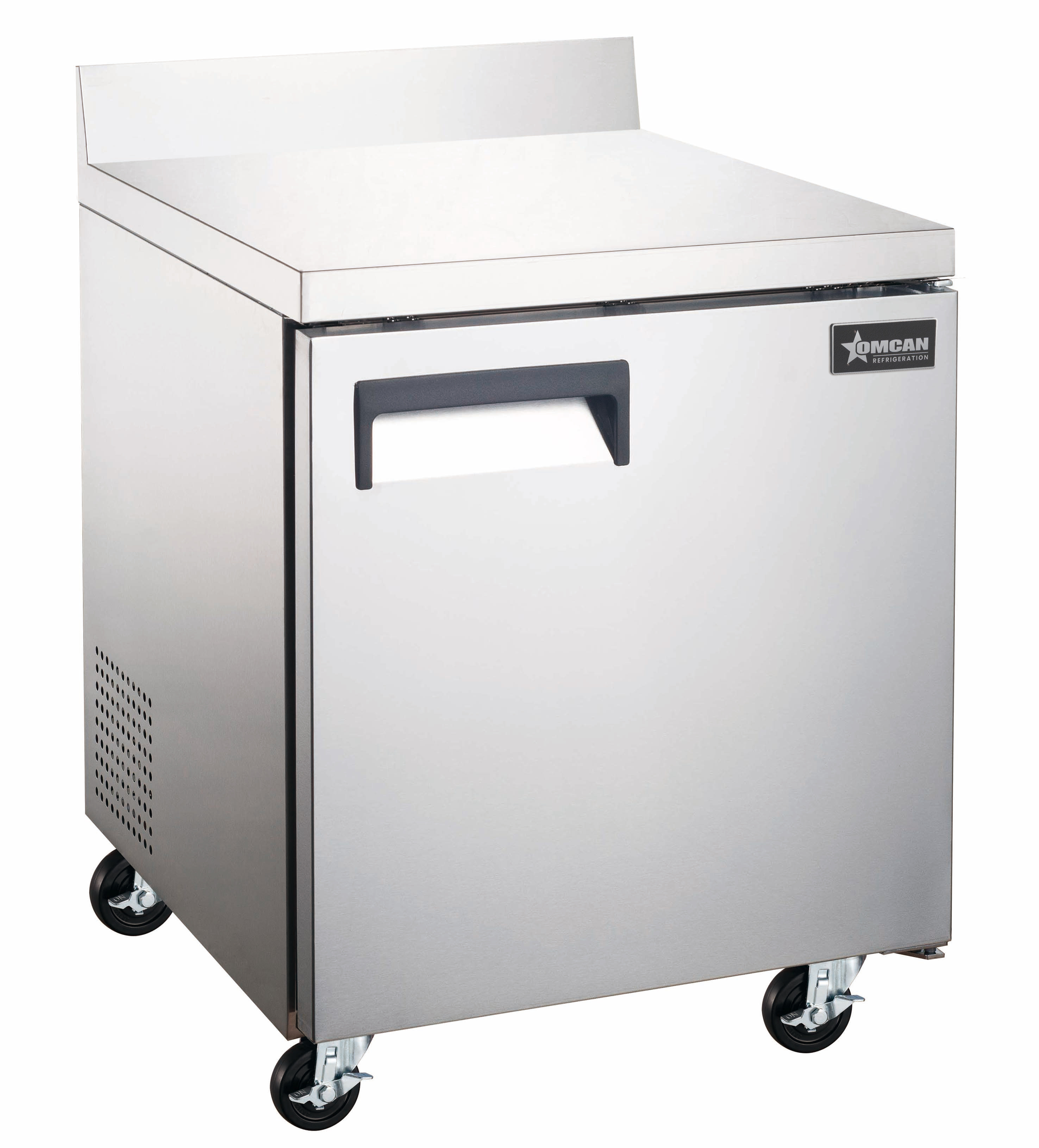 27″ One (1) Worktop Refrigerator with Backsplash, 5 cu.ft (154 L), Stainless Steel