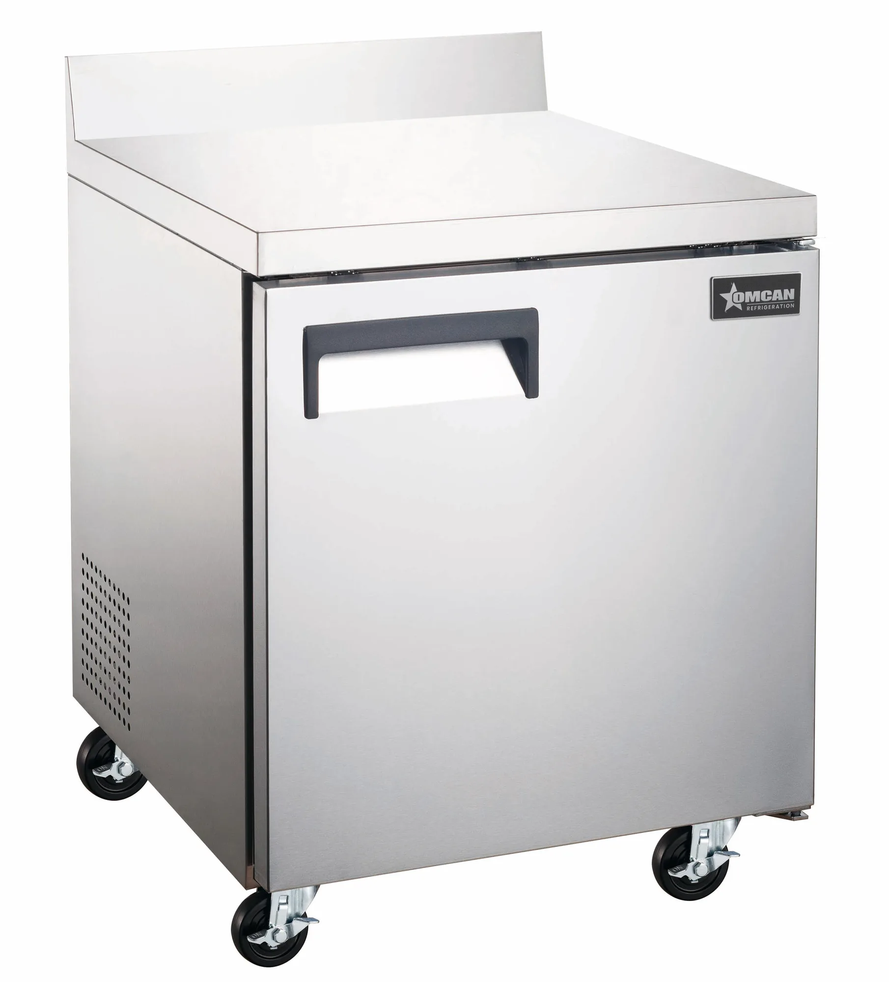 27″ One (1) Worktop Refrigerator with Backsplash, 5 cu. ft. (154 L), Stainless Steel