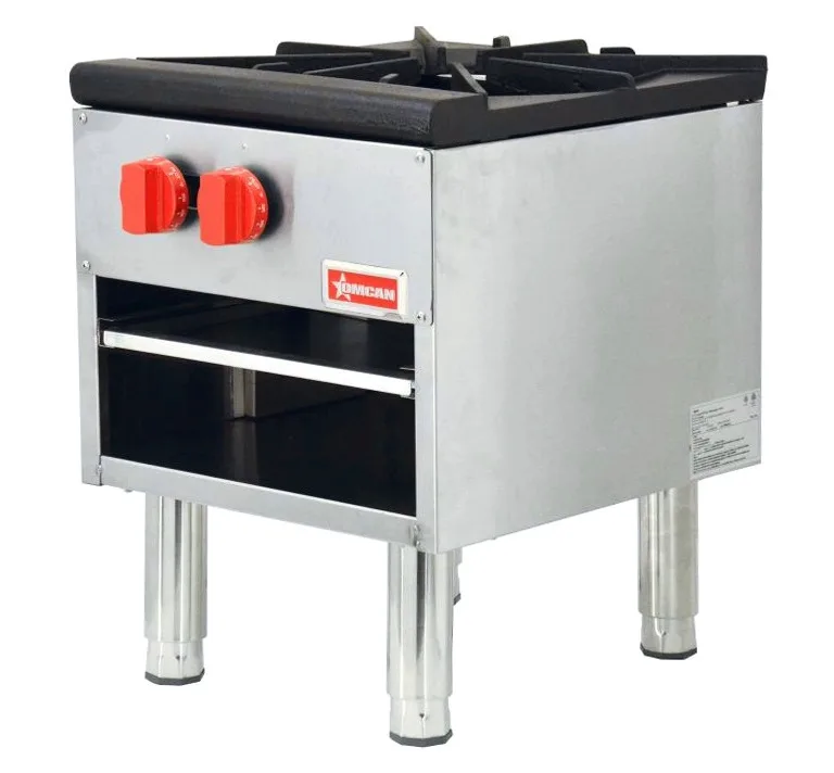 Single Burner Stock Pot Range 100,000 BTU – Natural Gas with LP Conversion Kit