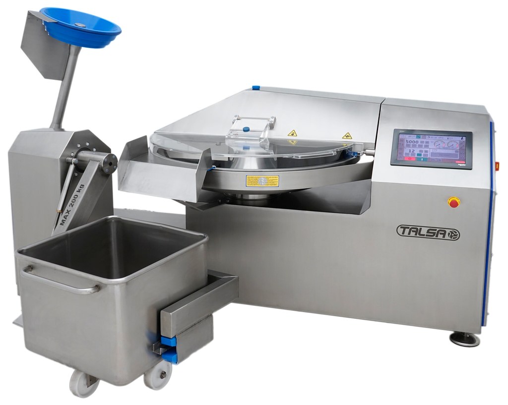 Talsa K135s Suprem 143 qt Bowl Cutter | Trento – 48 HP, 220 V, 3 Phase