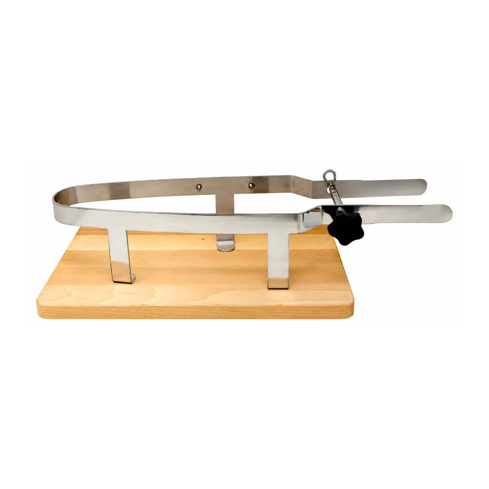 Prosciutto Holders with Wooden Base