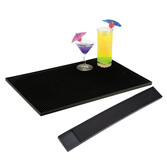 Bar Service Mats and Bar Rail Spill Mats