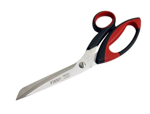 Stainless Steel Poultry Shears with Red and Black Handles