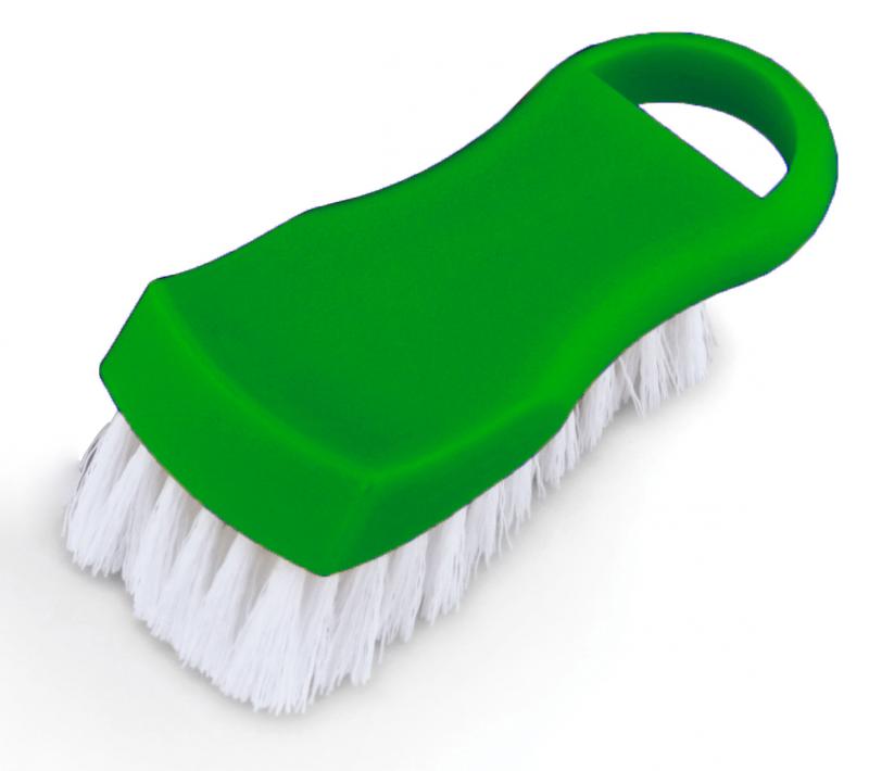 Green Plastic Cutting Board Brush