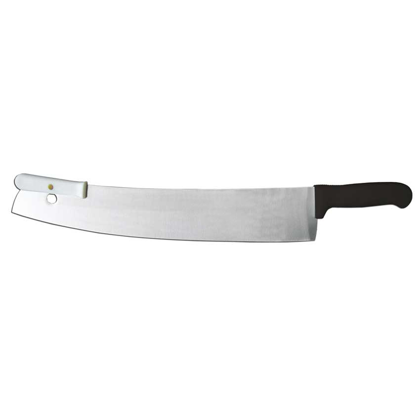 16-inch Pizza Knife with Black Double Handle