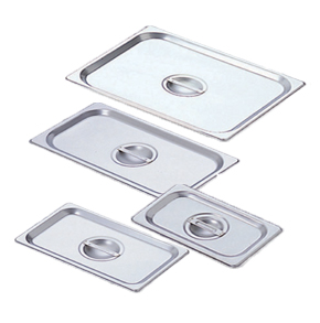 Solid Stainless Steel Steam Table Pan Covers