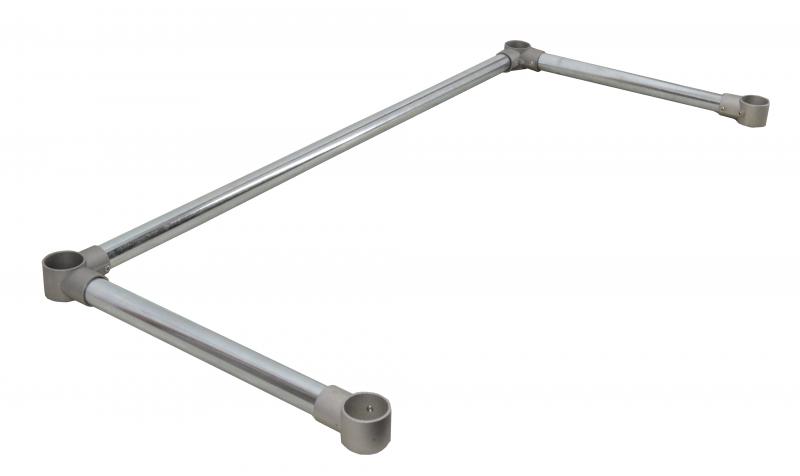 Galvanized Leg Brace for 24″ x 96″ Worktable