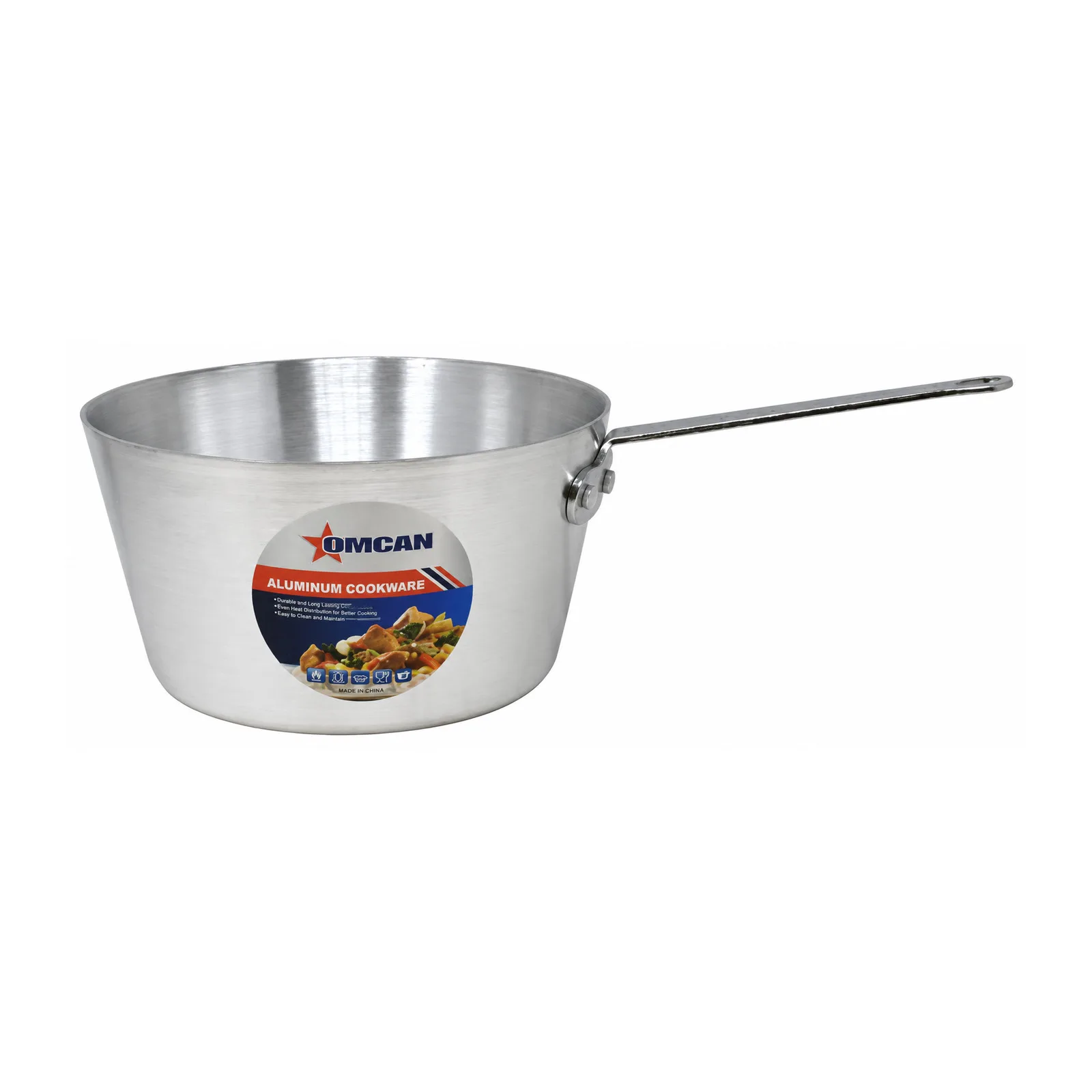 5.5 qt Aluminum Sauce Pan 3 mm Thick, NSF (with Complimentary Lid – Limited Time Offer)