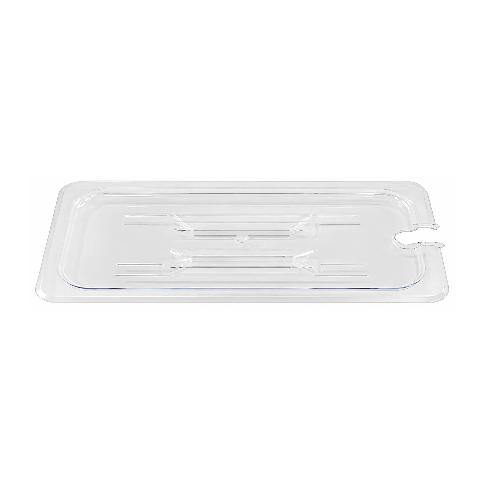Polycarbonate Clear Slotted Cover for 1/9 Size Food Pans
