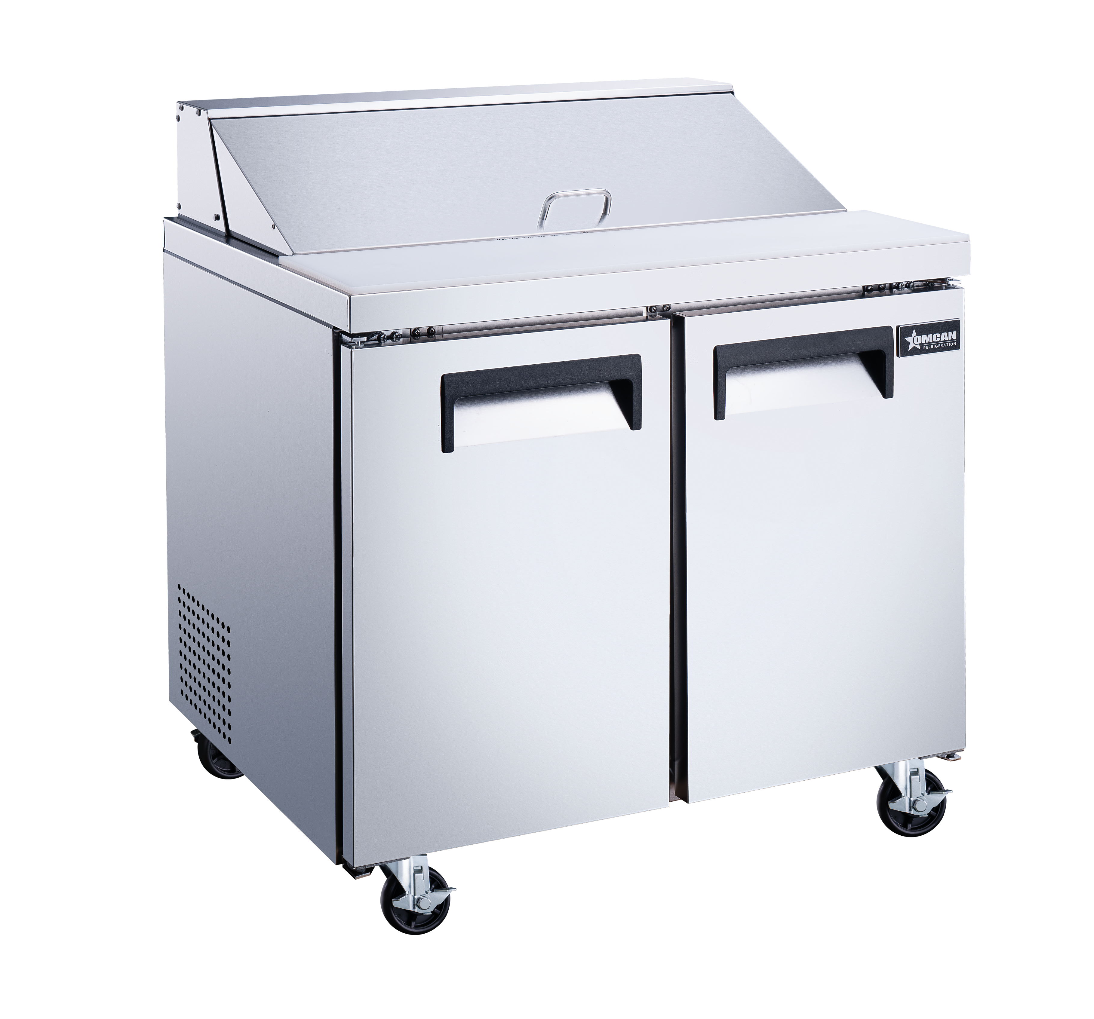 36″ Two (2) Door Refrigerated Prep Table, 9 cu.ft. (255 L), Stainless Steel