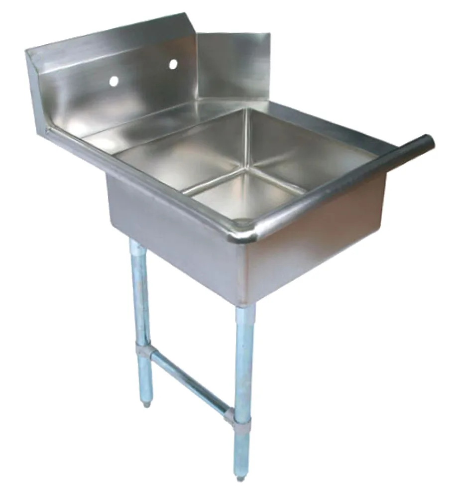 26″ Left Side Soiled Dish Table with Sink
