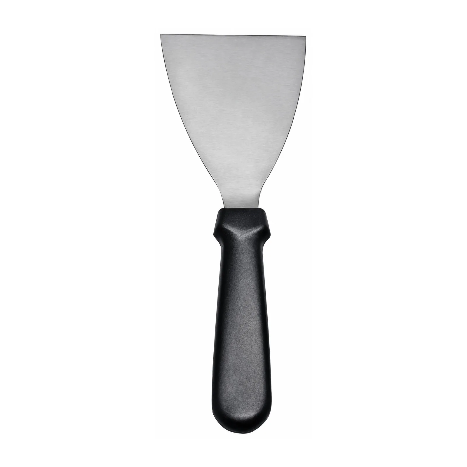 4 1/2″ x 4″ Pan Scraper with Black Plastic Handle