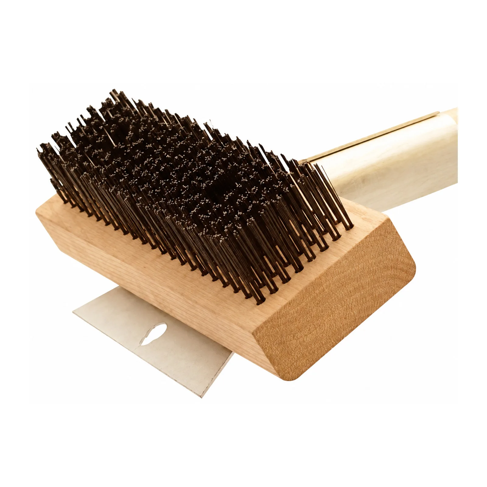 Ultimate Oven And Grill Brush with Round Carbon Steel Wires