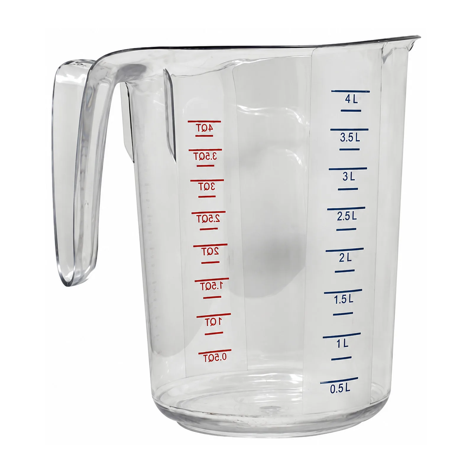 128 oz / 4 L Clear Polycarbonate Measuring Cup