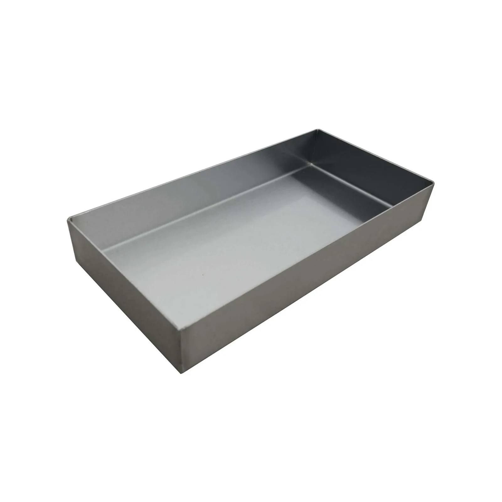15″ x 6″ x 2″ Stainless Steel Rectangular Deep Dish Tapered Pan