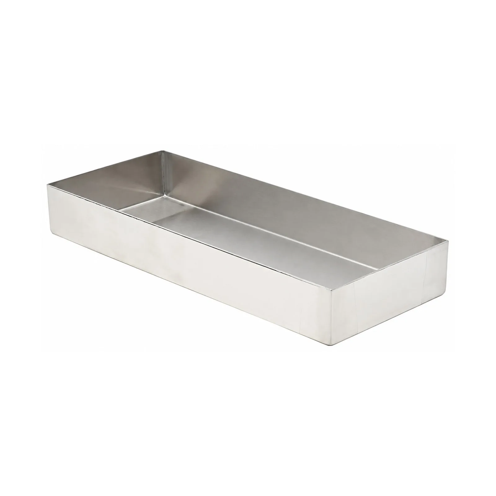 6″ x 24″ x 2″ STAINLESS STEEL PAN