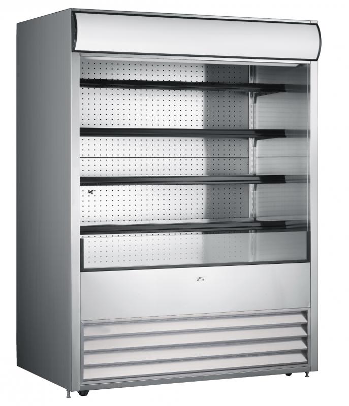 72″ Grab-and-Go Open Refrigerated Floor Self-Serve Display Case 37 cu.ft. (1048 L), Stainless Steel – 220 V, 1 Phase, 2.6 HP (1960 W)