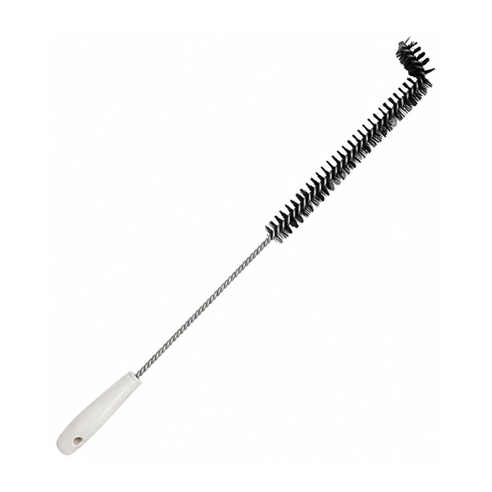 23″ L-Tip Shaped Deep Fryer Brush with 8 1/4″ Brush
