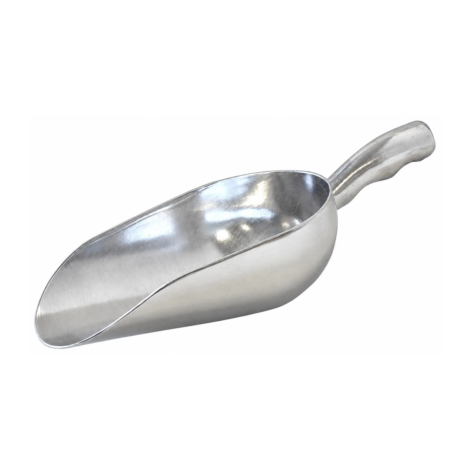 12 oz One-Piece Aluminum Scoop with Round Bottom