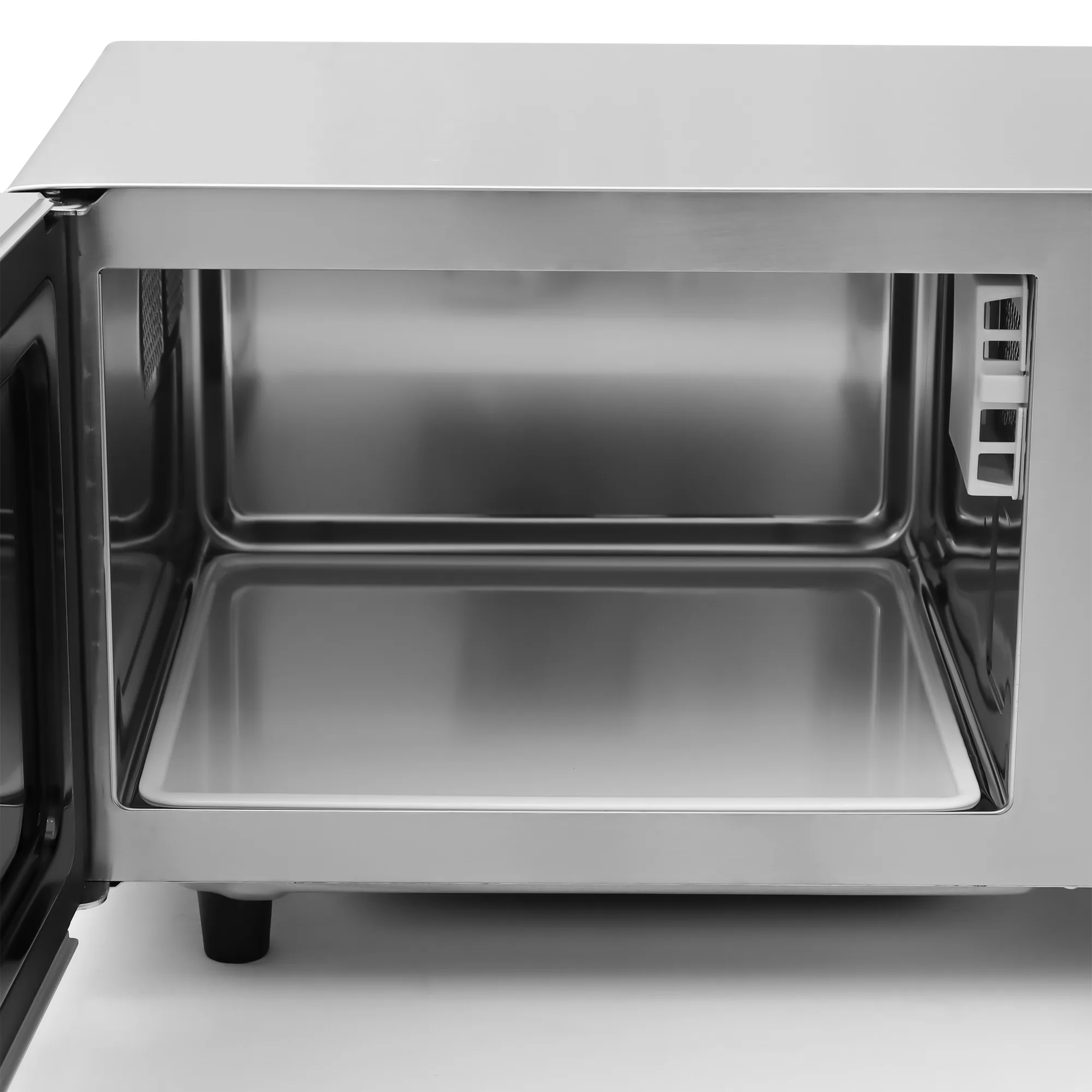 Commercial Microwave with 0.9 cu. ft. Interior and Push Button Controls – 1,000 W, 120 V, 1 Phase