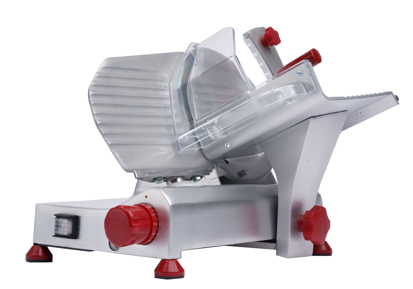 Trento 8″ Belt-Driven Meat Slicer with Removable Blade Sharpener | 0.2 HP, 110 V