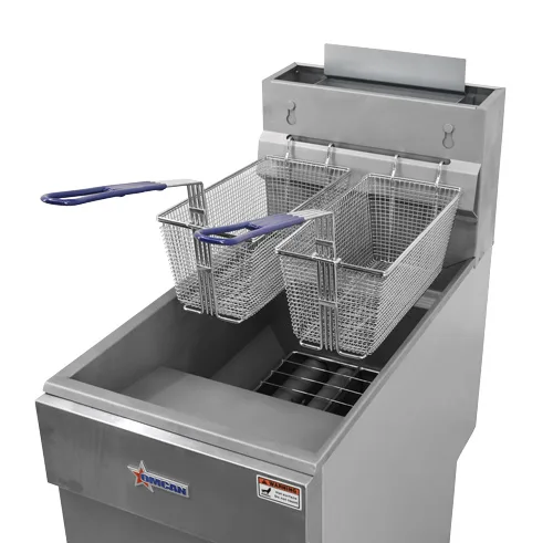 35-40 lb Propane Gas Floor Fryer – 90,000 BTU