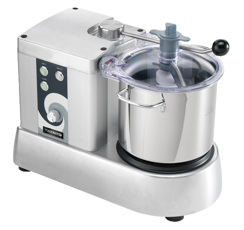 Trento 6 Qt. Electric Food Processor Bowl Cutter – 0.5 HP, 110V