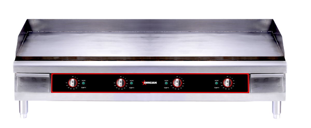 48" Countertop Stainless Steel Electric Griddle