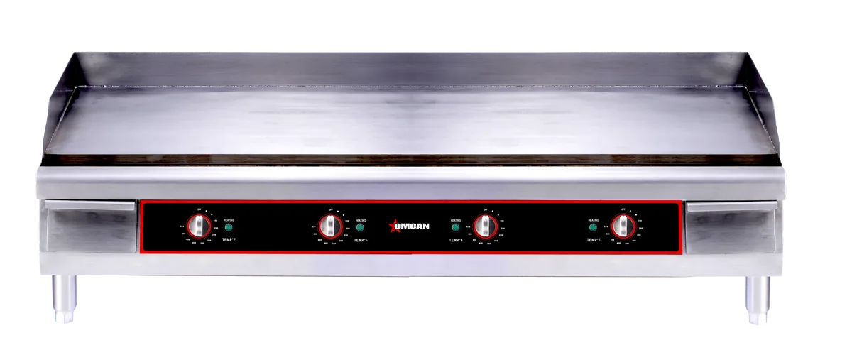 48″ Countertop Stainless Steel Electric Griddle
