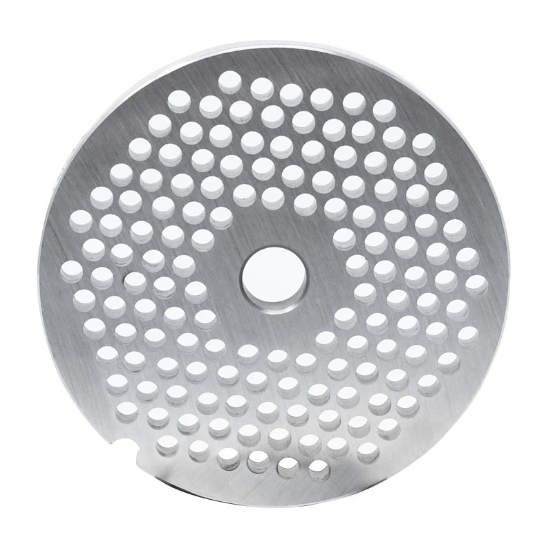 European Style #32 stainless steel plate, hubless, 4.8mm (3/16″) – one notch/ round