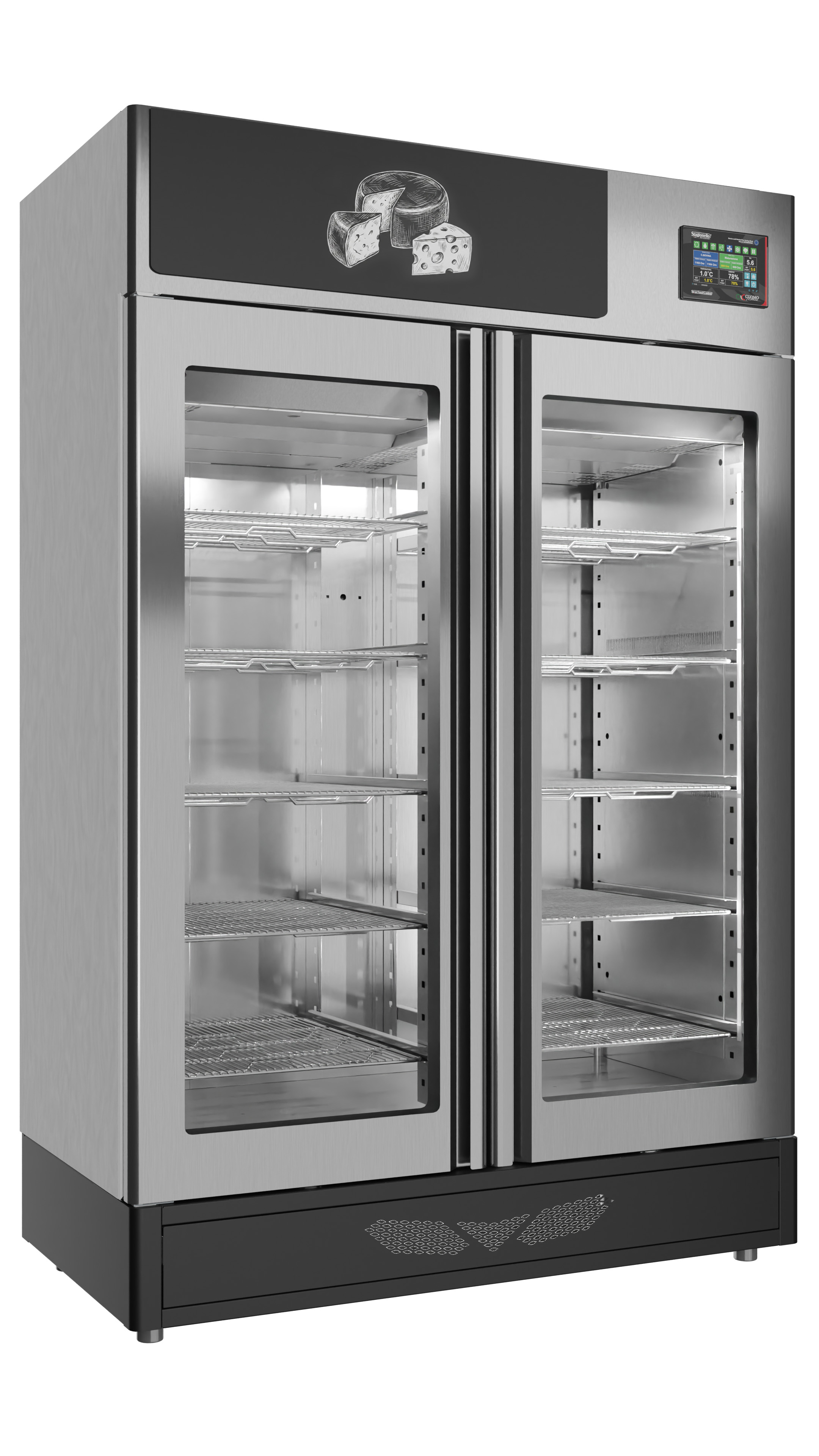 Affinacheese® 200 kg Curing Cabinet with ClimaTouch® and Fumotic®