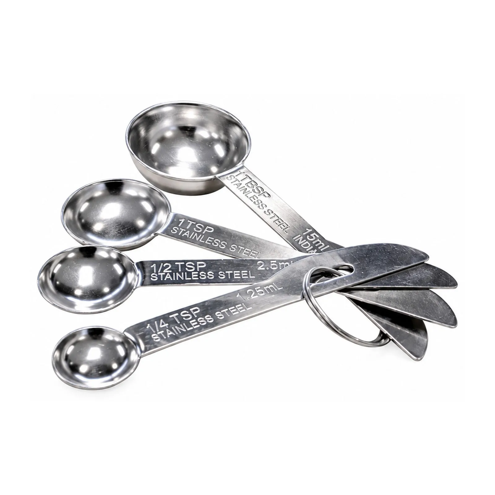 Stainless Steel Measuring Spoon Set – 4 pcs/set