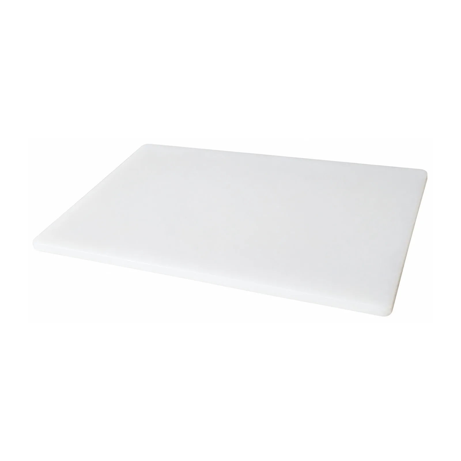 18″ x 24″ x 1/2″ Polyethylene White Rigid Cutting Board