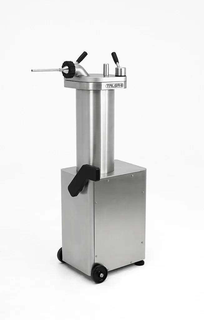 Talsa F14S 26 lb (12 kg) Hydraulic Piston Sausage Stuffer Stainless Steel  | Trento –  208V, 3 Phase, 550W (0.75 HP)