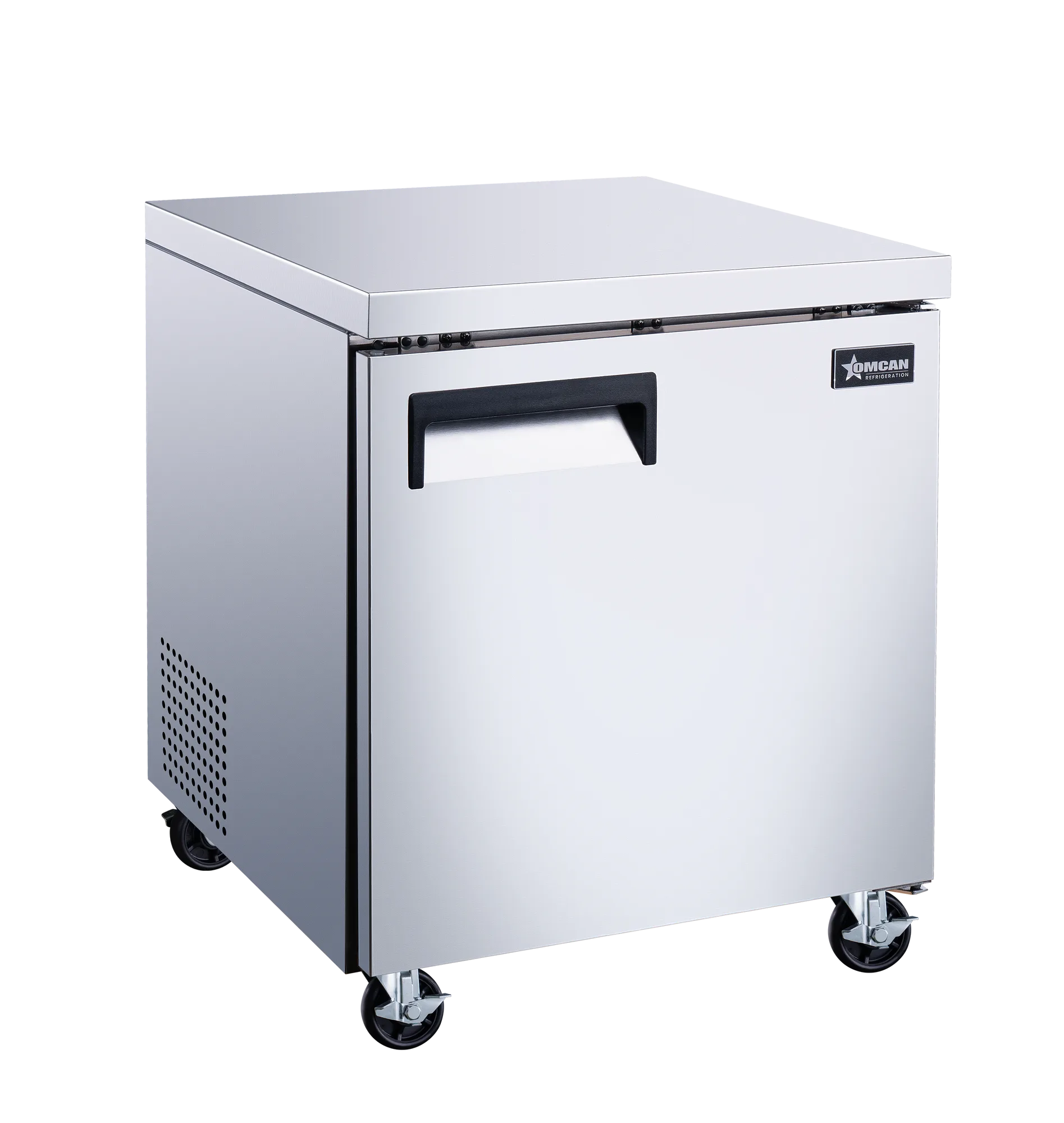 27″ One (1) Door Undercounter Refrigerator, 6.3 cu. ft. (117 L), Stainless Steel