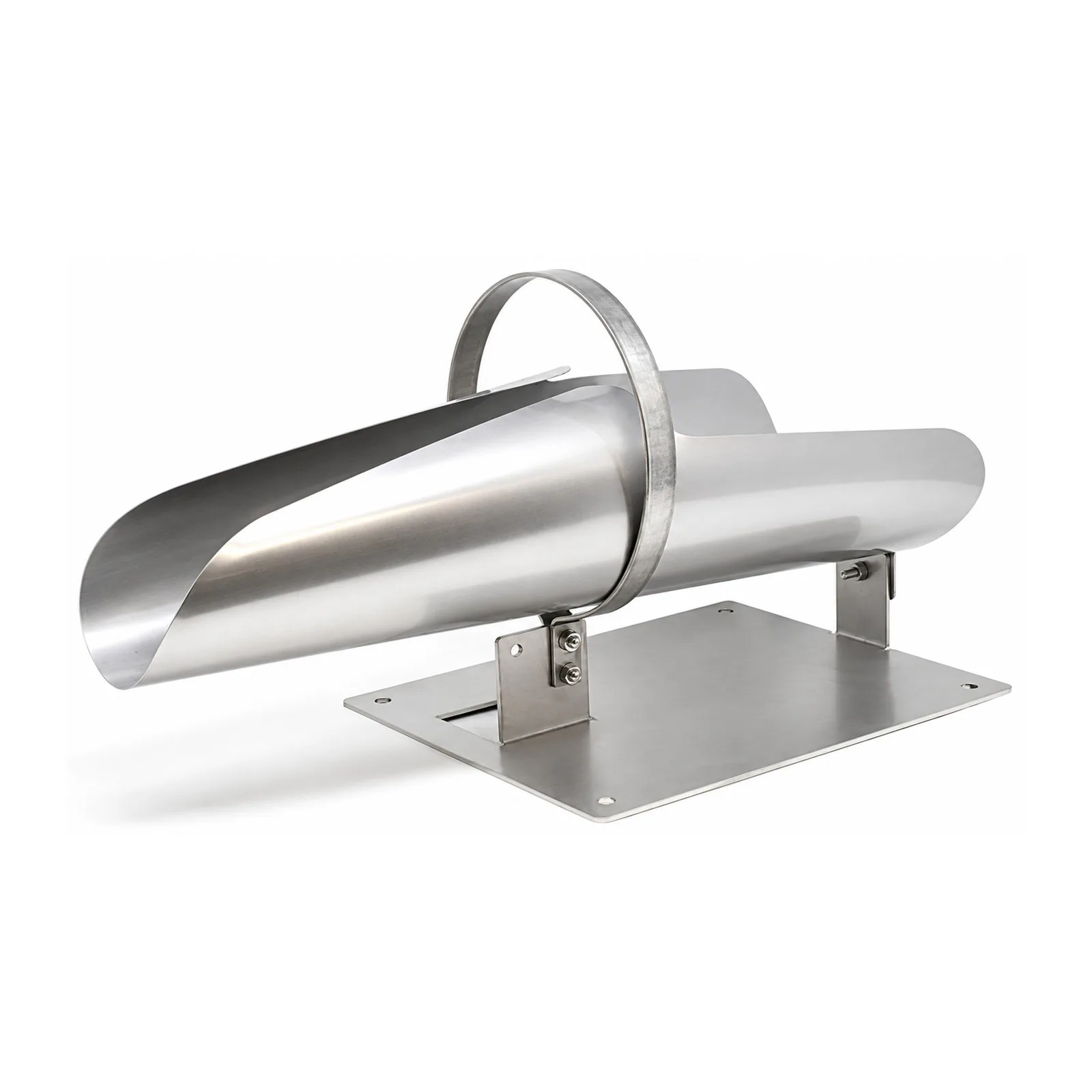 Small Stainless Steel Stuffing Horn, NSF Certified
