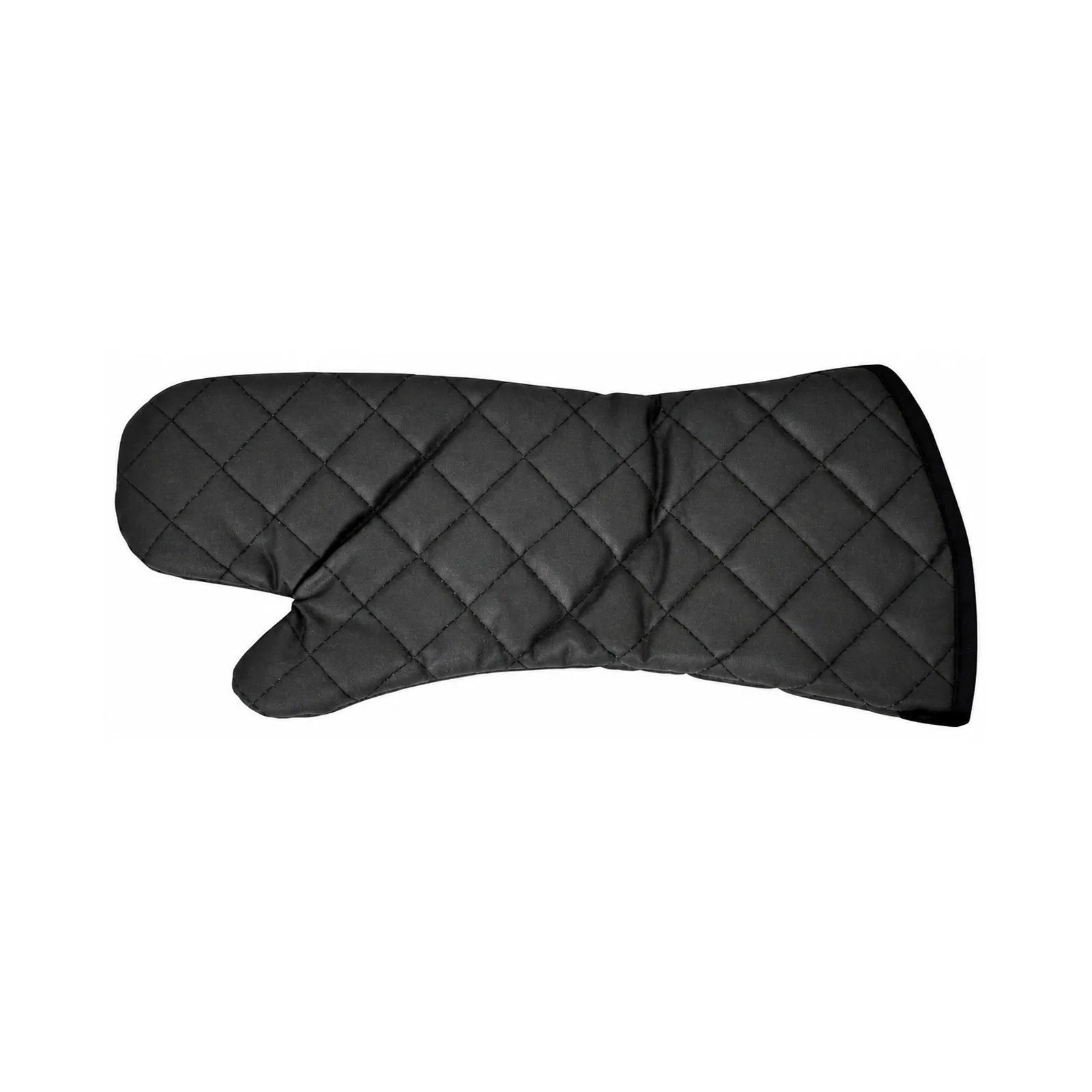 17″ Flame Retardant Oven Mitt – Charcoal Black
