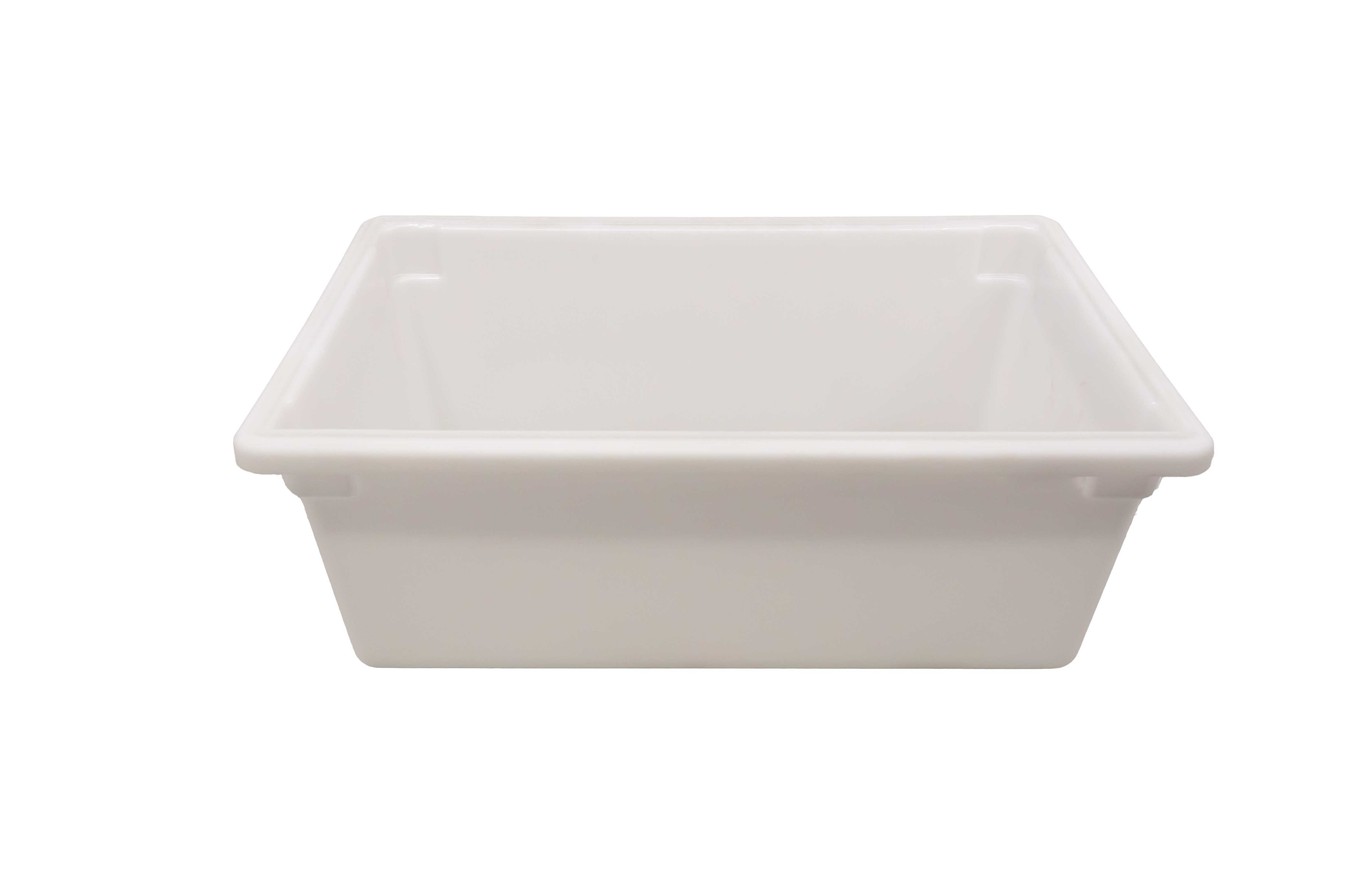 18″ x 26″ x 9″ Polypropylene White Rectangular Food Storage Container