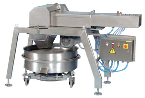 Hydraulic Cheese Grater with 5.5 HP and Vibrating Screen