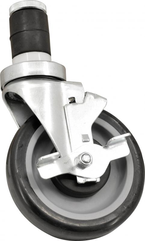 5-Inch Industrial Caster for Worktables with Brake