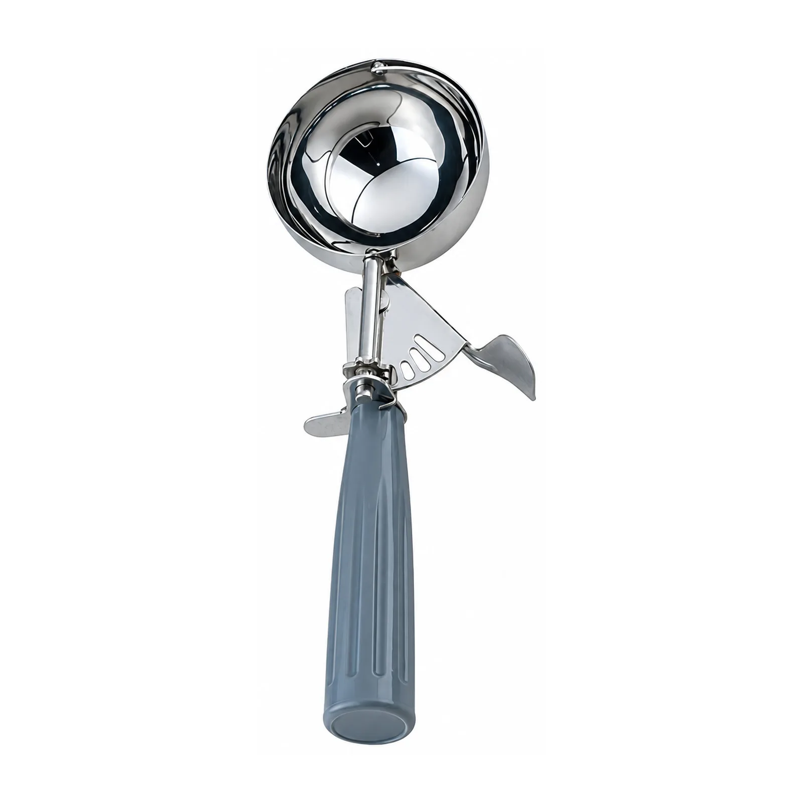 4 oz Ice Cream Disher with Grey Plastic Handle (Size 8)