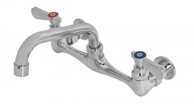 Splash Mounted 6″ Spout Faucet for 18″ x 18″ – One Tub Sinks and Blender Station