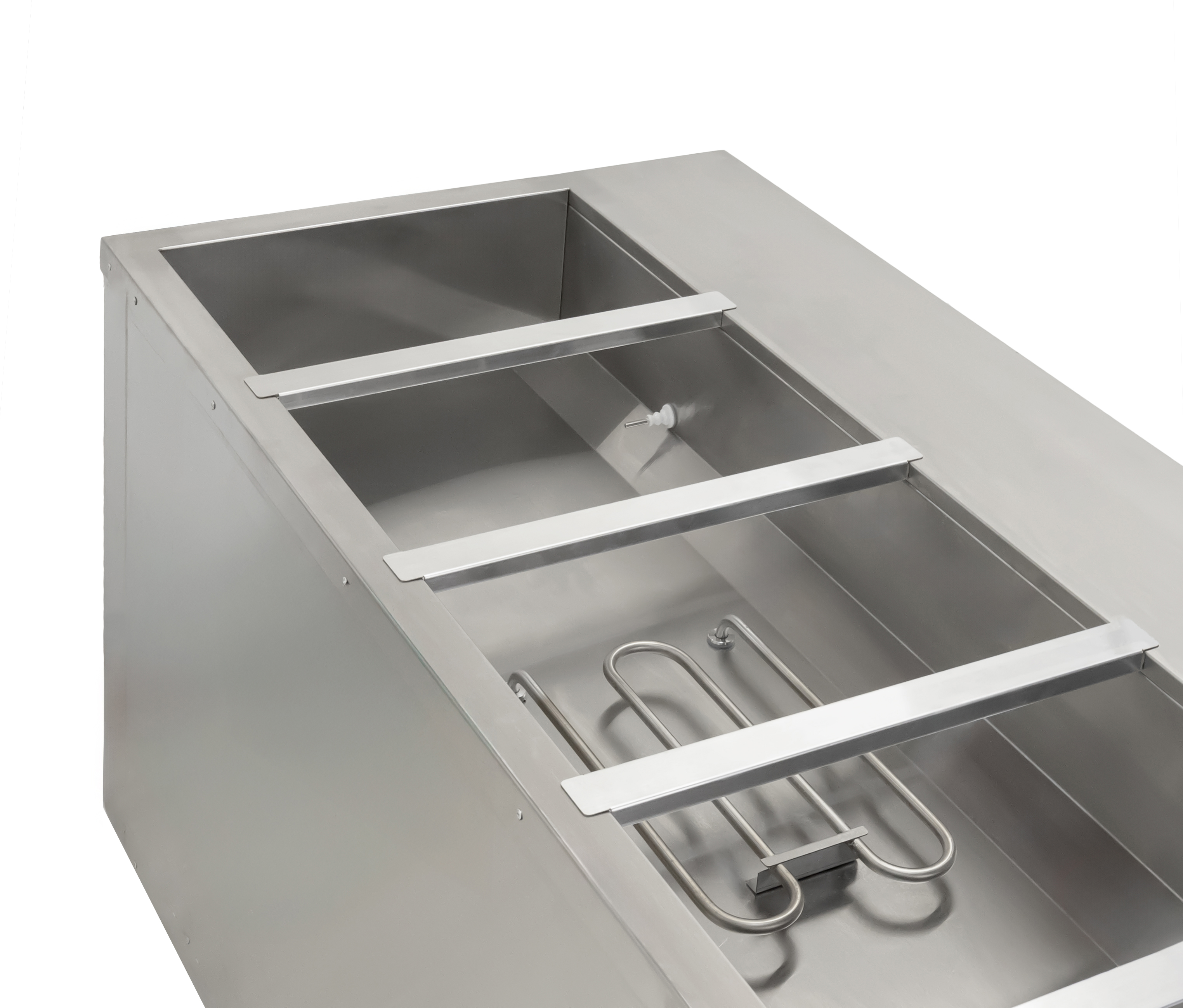 72" 5 Pan Open Well Electric Steam Table with Undershelf, 4 kW 1ph, 240V